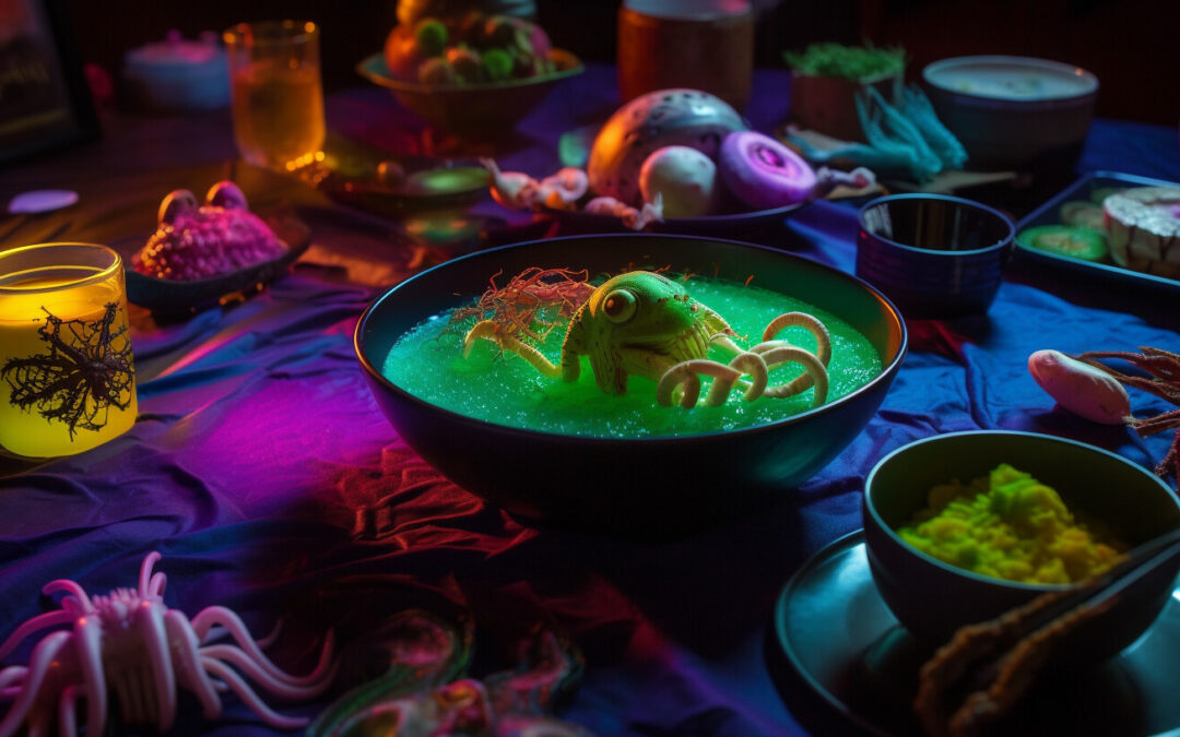 Alien Cuisine: Sampling the Galaxy’s Strangest Delicacies