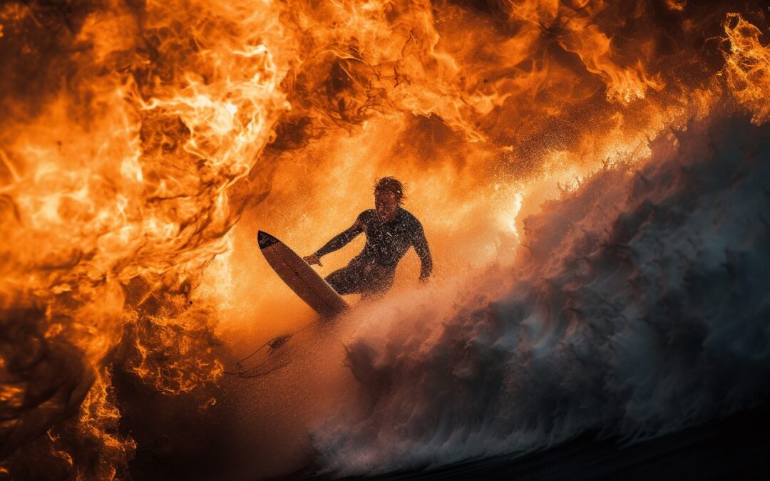 Who Needs Water? Riding Waves of Fire and Other Elements in the Dimension of Pyrotopia